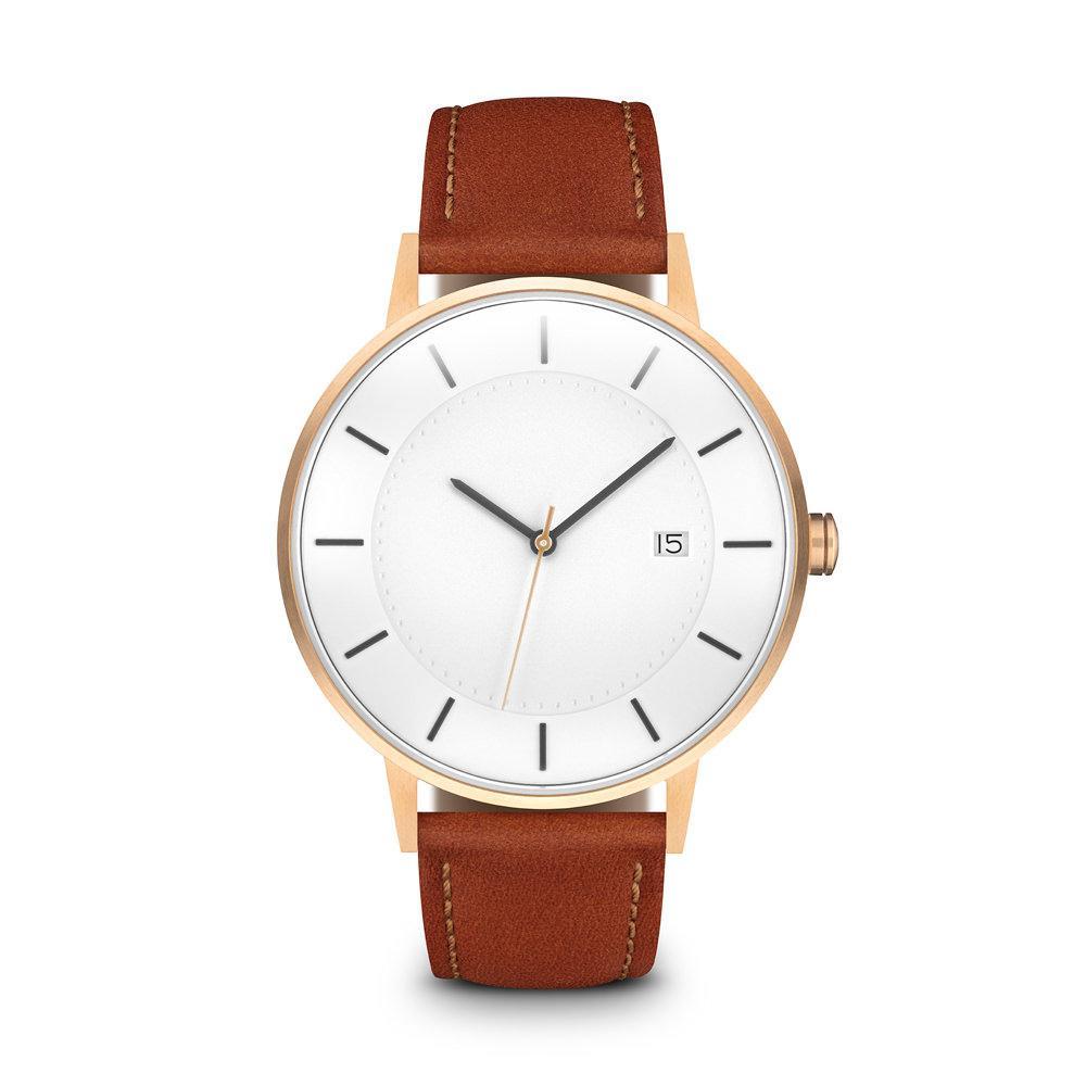 Classic Gold Navy Watch