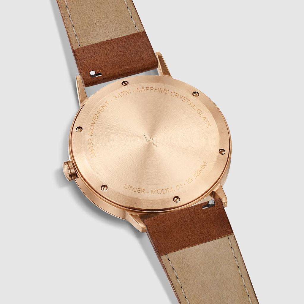 Classic Gold Navy Watch