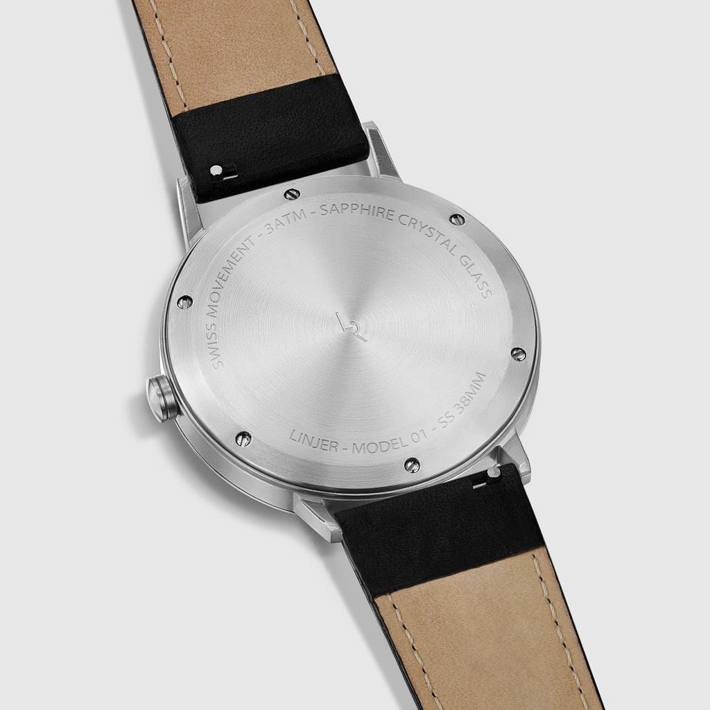 Silver Black Watch