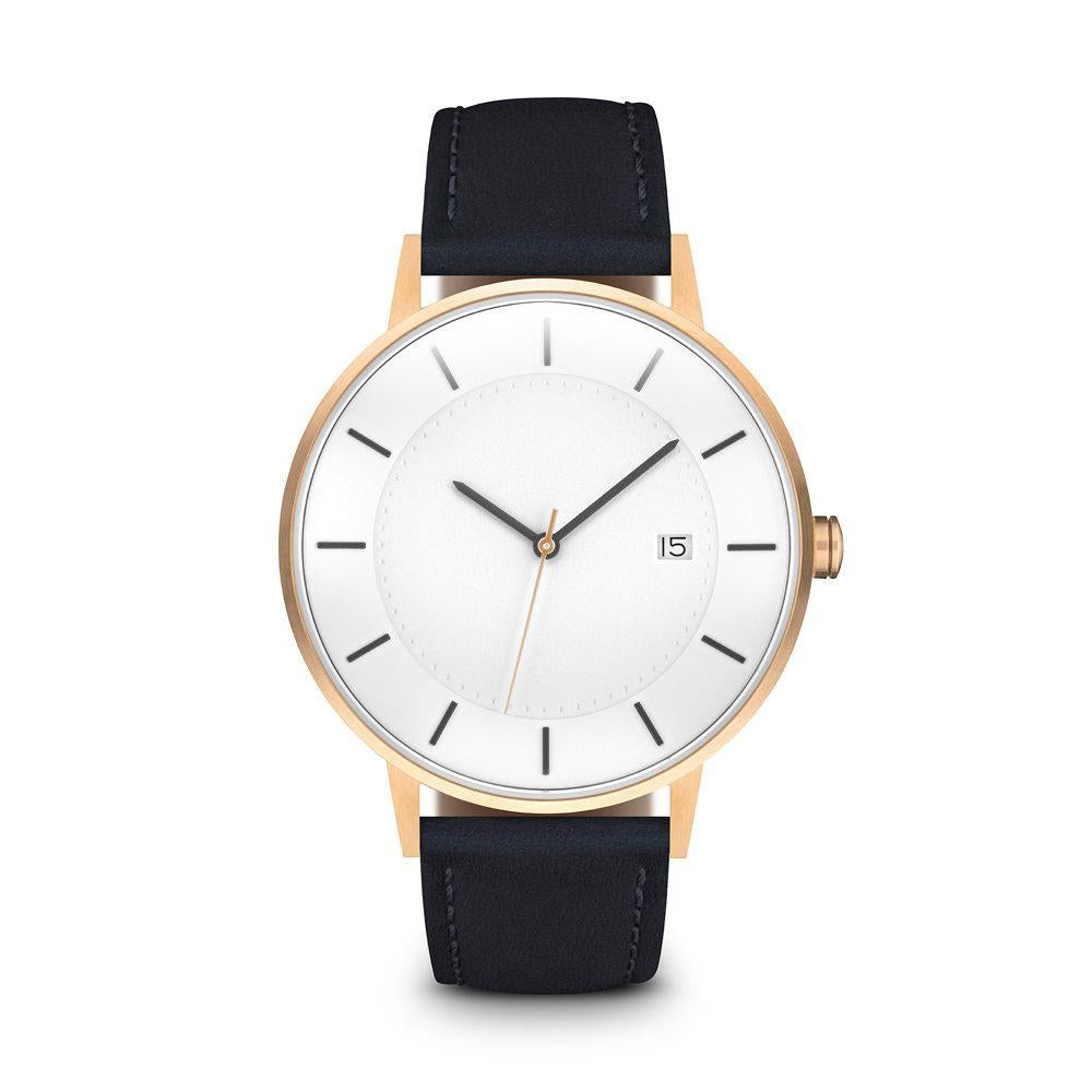 Classic Gold Navy Watch